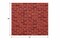 Fadeless Tu-Tone Red Brick Bulletin Board Paper Roll, 48" x 50" – Durable Classroom & Craft Background